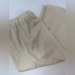 Gabriele Knecht Womens Size Large cream Skirt 100% Cotton Rare Vintage GHR3.